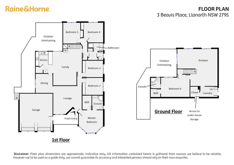 Floorplan of Homely house listing, 3 Beavis Place, Llanarth NSW 2795
