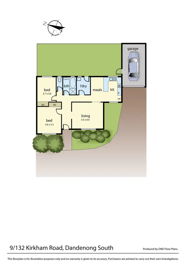 Floorplan of Homely unit listing, 9/132 Kirkham Road, Dandenong VIC 3175