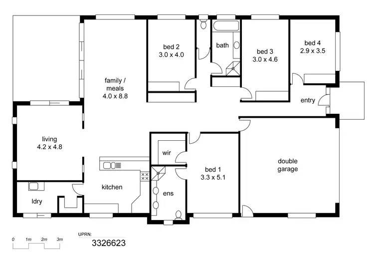 Floorplan of Homely house listing, Address available on request