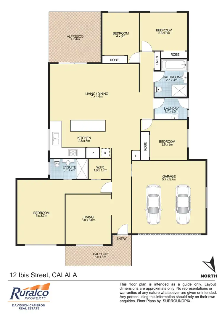 Floorplan of Homely house listing, 12 Ibis Street, Tamworth NSW 2340