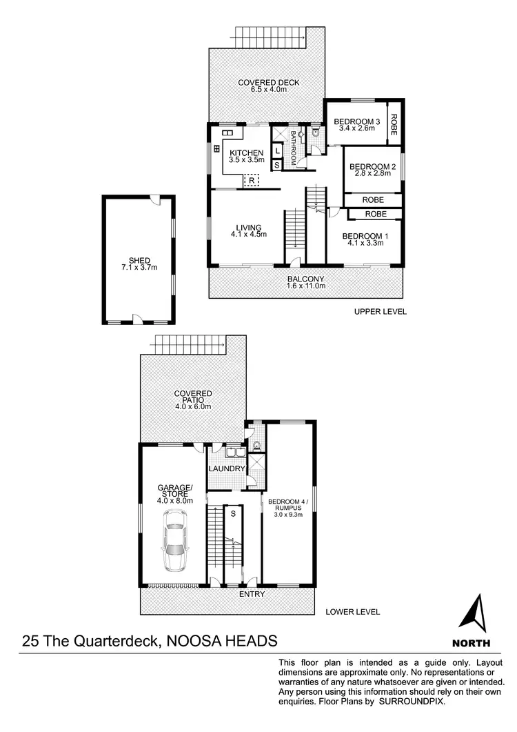 Floorplan of Homely house listing, 25 The Quarterdeck, Noosa Heads QLD 4567