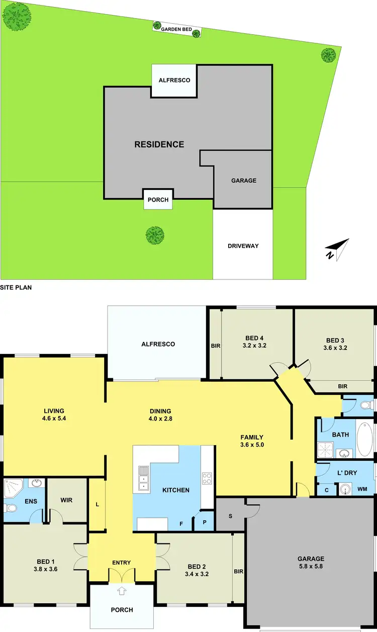 Floorplan of Homely house listing, 28 Joseph Avenue, Moggill QLD 4070