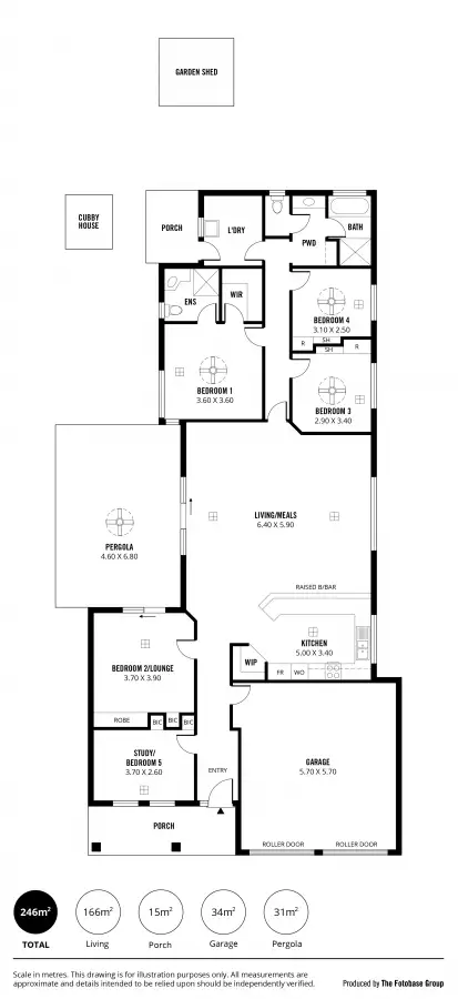 Floorplan of Homely house listing, 5 Stuart Street, Angle Park SA 5010