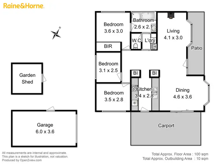 Floorplan of Homely house listing, 92 Esplanade, Oatlands TAS 7120