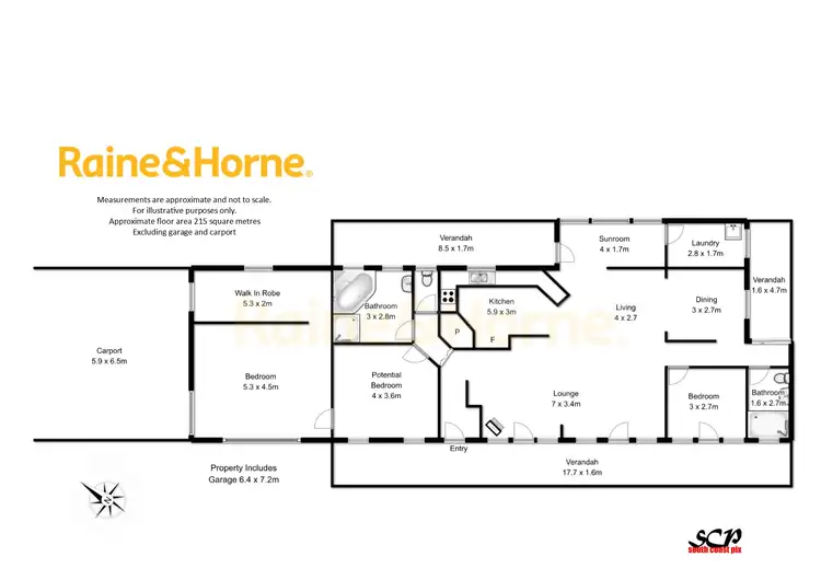 Floorplan of Homely house listing, 13 The Outlook Road, Surfside NSW 2536