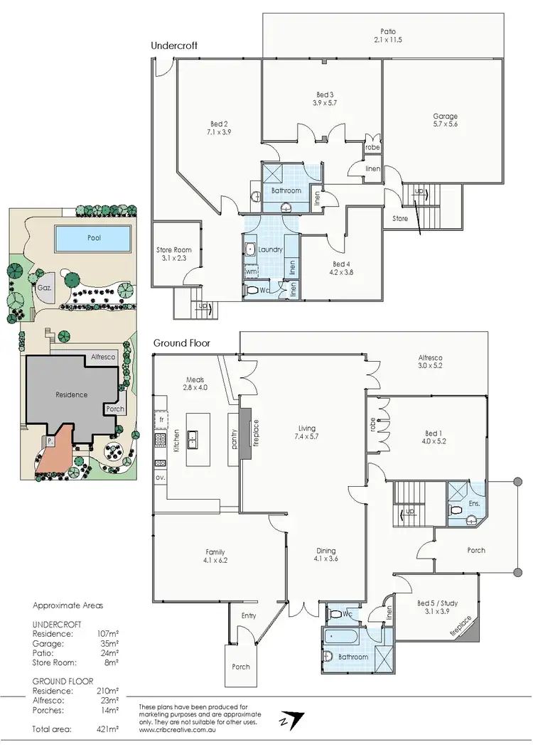 Floorplan of Homely house listing, Address available on request