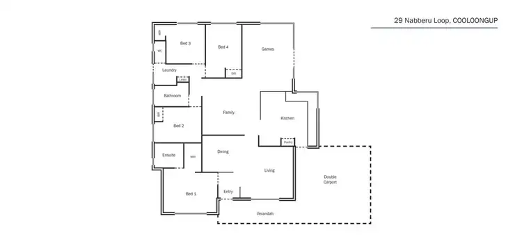 Floorplan of Homely house listing, 29 Nabberu Loop, Cooloongup WA 6168