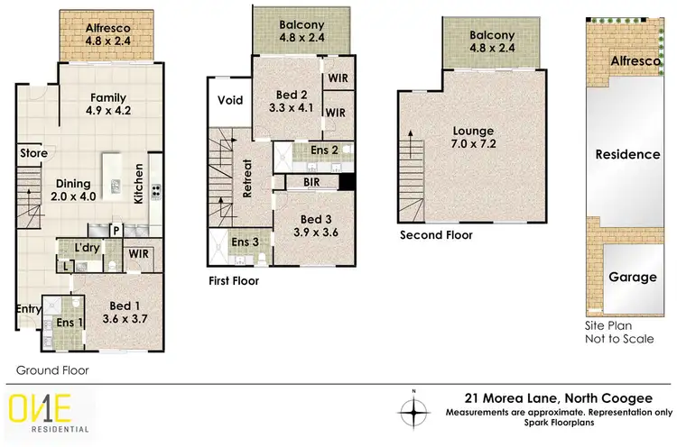 Floorplan of Homely house listing, 17 Morea Lane, North Coogee WA 6163
