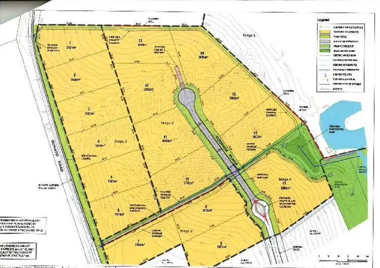 Floorplan of Homely land listing, 56 Bonato Road, Glass House Mountains QLD 4518