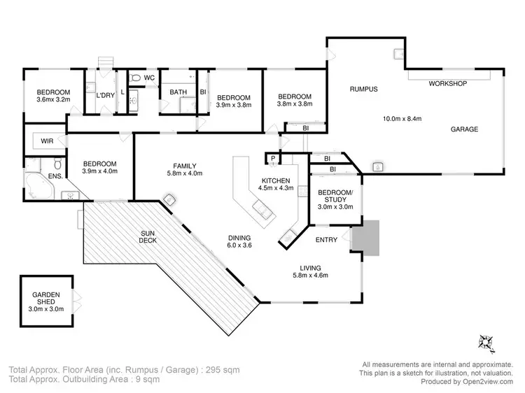 Floorplan of Homely house listing, 3 Jayda Place, Kingston TAS 7050