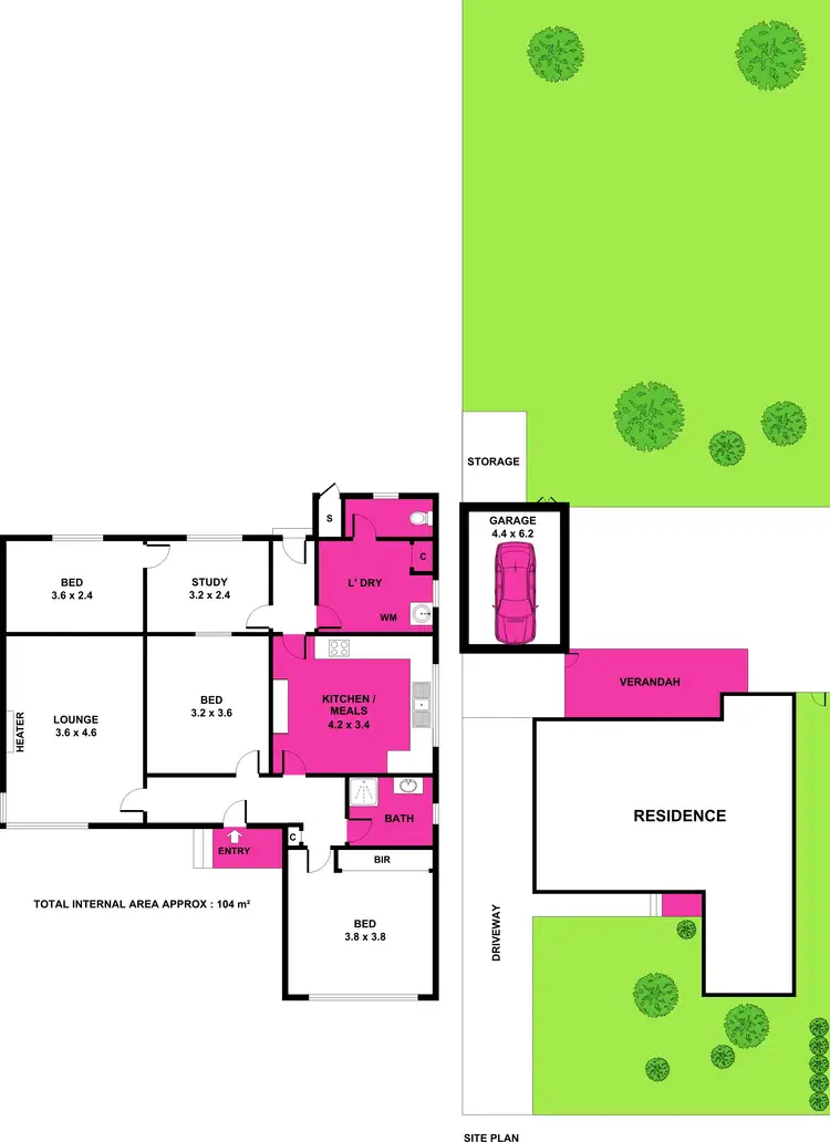 Floorplan of Homely house listing, 514 Ryrie Street, East Geelong VIC 3219