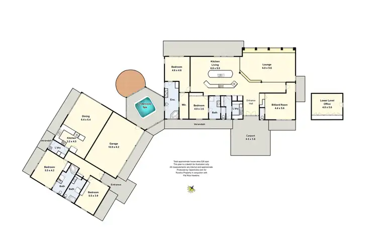 Floorplan of Homely rural property listing, 233 O'HALLORANS ROAD, Mansfield VIC 3722