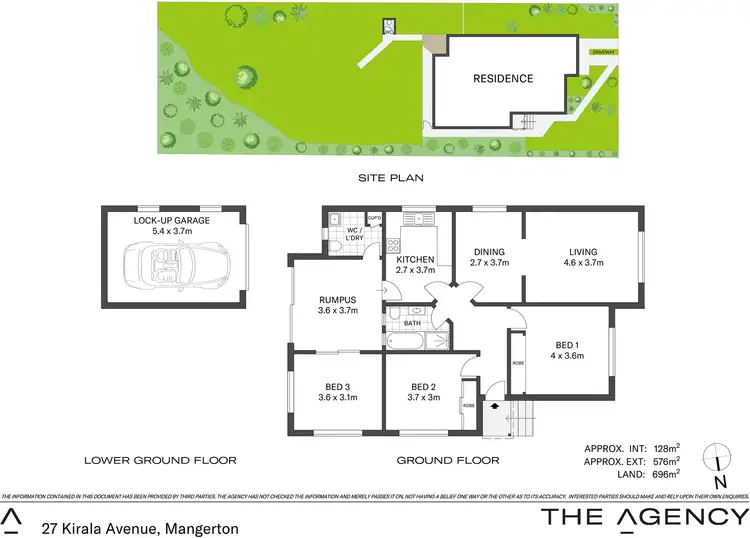Floorplan of Homely house listing, 27 Kirala Avenue, Mangerton NSW 2500