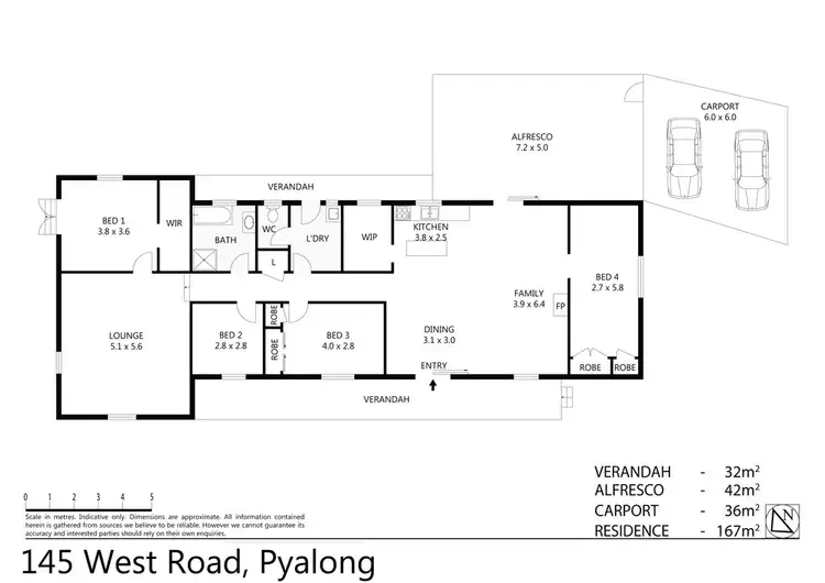 Floorplan of Homely house listing, 145 West Road, Pyalong VIC 3521