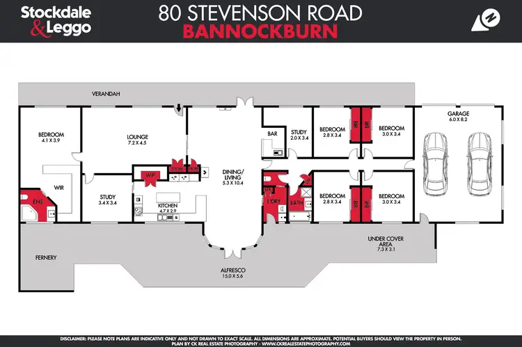 Floorplan of Homely house listing, 80 Stevenson Road, Bannockburn VIC 3331