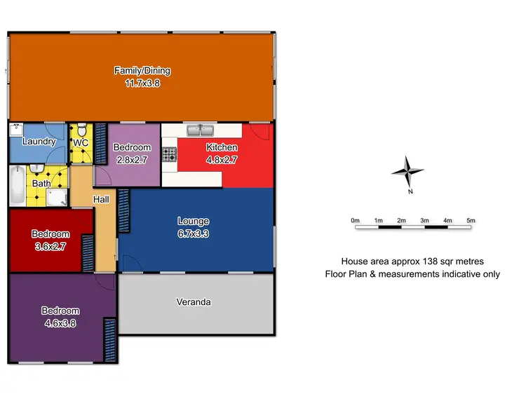 Floorplan of Homely house listing, 4 Kara Place, Orange NSW 2800