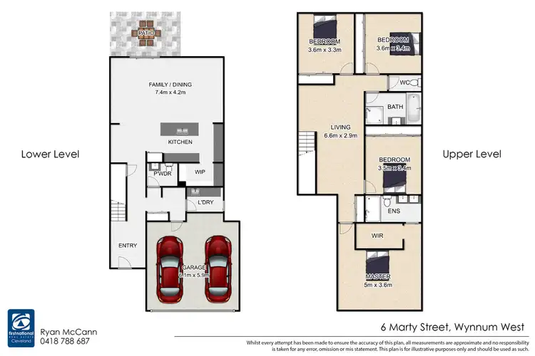 Floorplan of Homely house listing, 6 Marty Street, Wynnum West QLD 4178