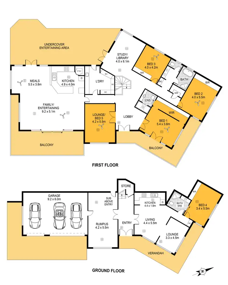 Floorplan of Homely house listing, 95 Inman Valley Road, Victor Harbor SA 5211