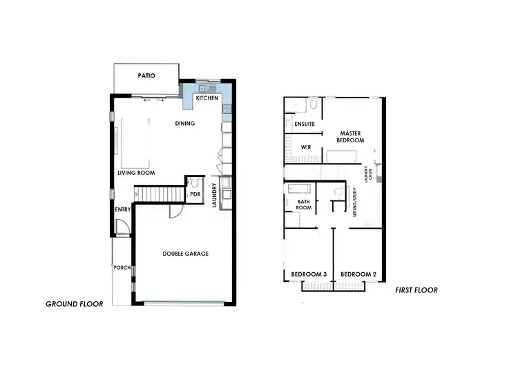 Floorplan of Homely townhouse listing, 19 / 7 Border Drive North, Currumbin Waters QLD 4223