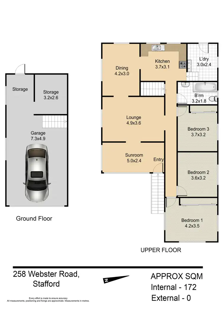 Floorplan of Homely house listing, 258 Webster Road, Stafford QLD 4053