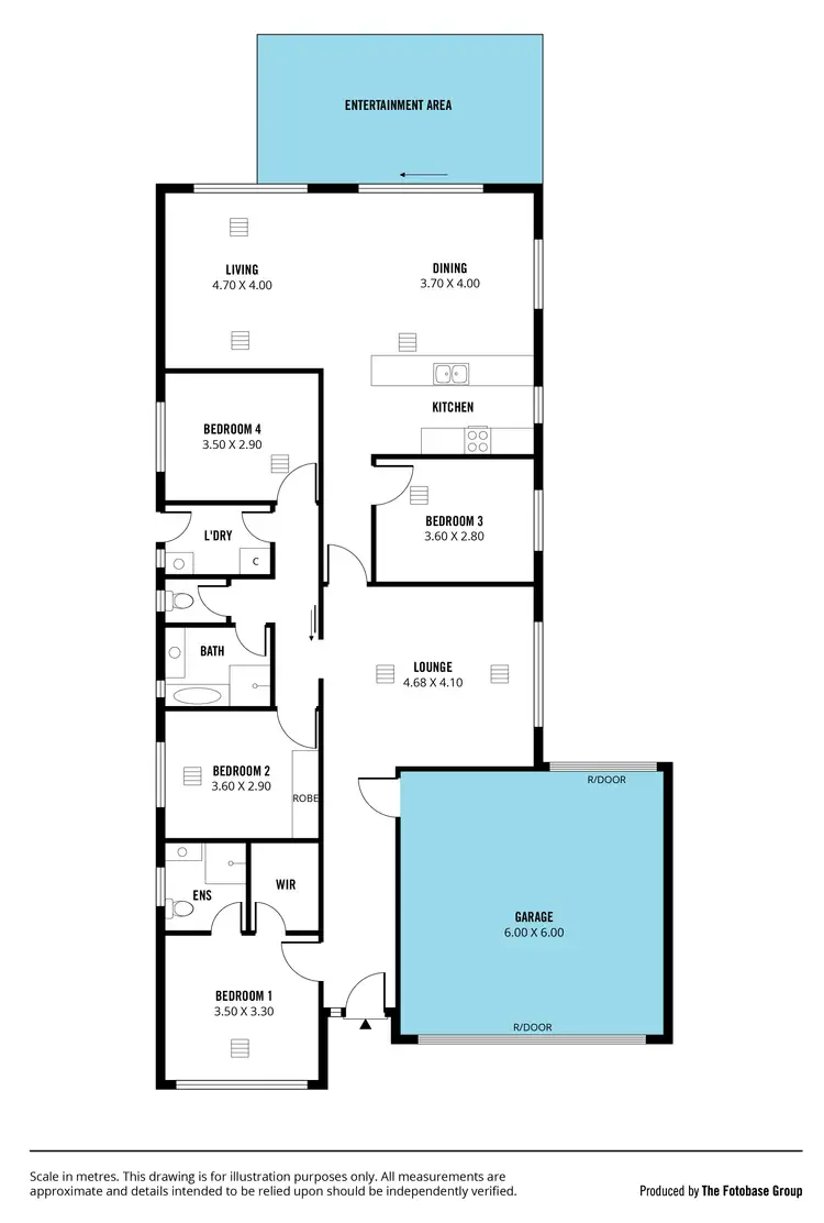 Floorplan of Homely house listing, 26 Semillon Circuit, Reynella SA 5161