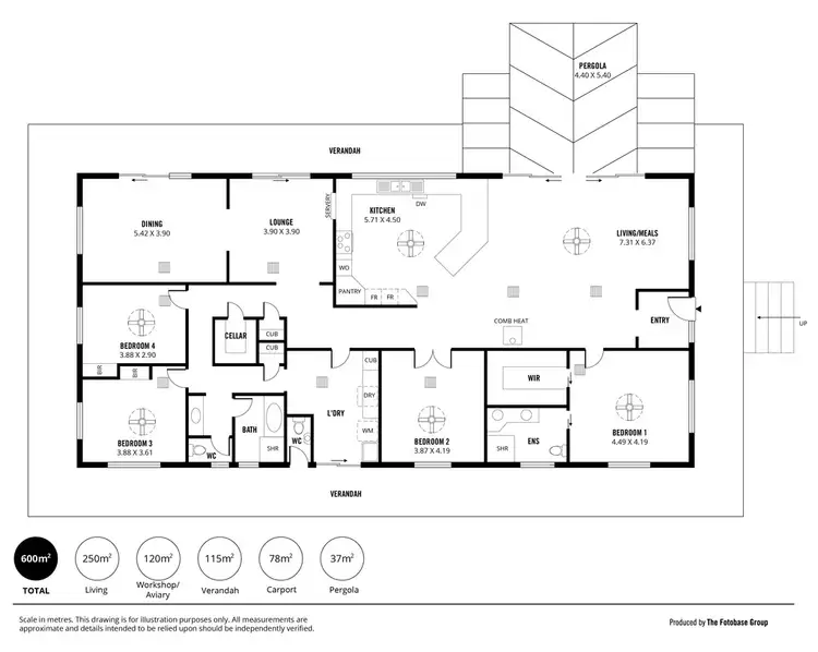Floorplan of Homely house listing, 61 Branson Road, Mclaren Vale SA 5171