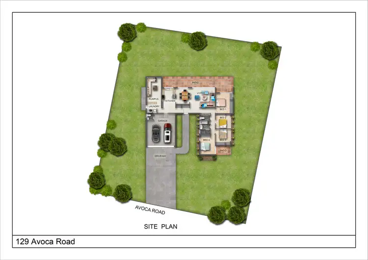 Floorplan of Homely house listing, 129 Avoca Road, Avoca QLD 4670