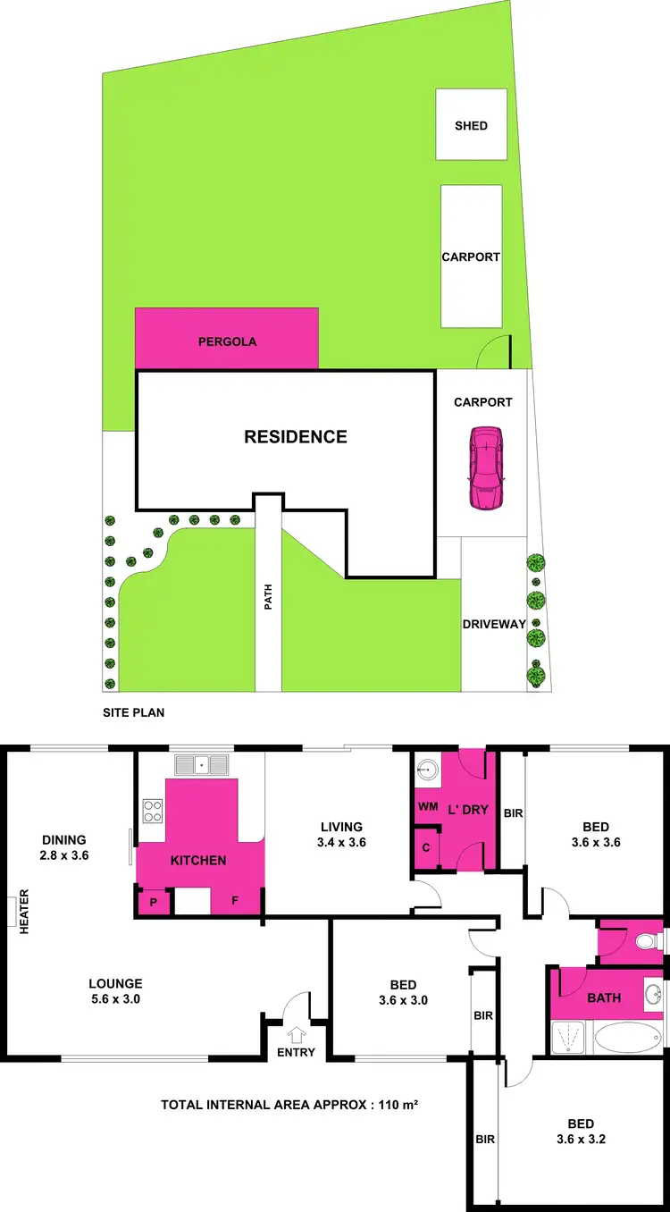 Floorplan of Homely house listing, 20 Enfield Drive, St Albans Park VIC 3219