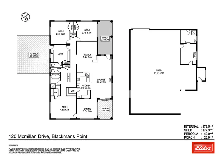 Floorplan of Homely rural property listing, 120 McMillan Drive, Blackmans Point NSW 2444