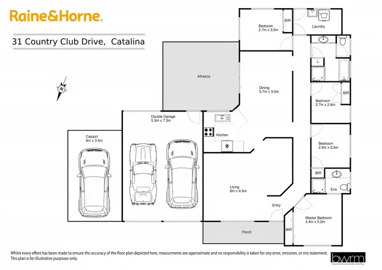 Floorplan of Homely house listing, 31 Country Club Drive, Catalina NSW 2536