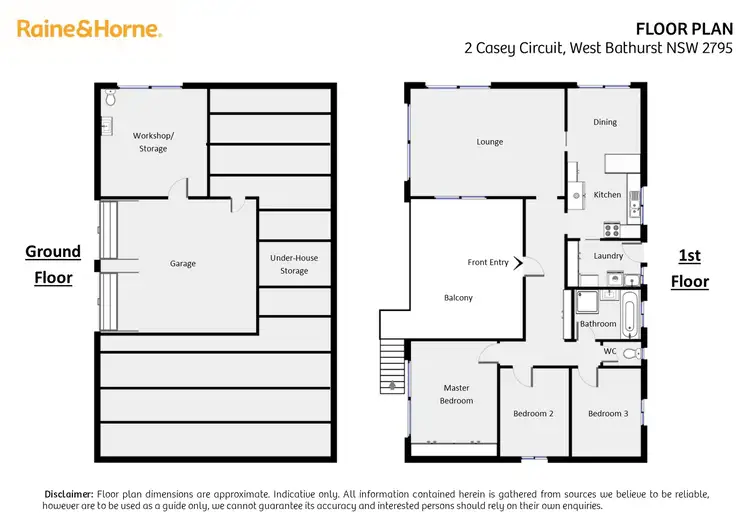 Floorplan of Homely house listing, 2 Casey Circuit, West Bathurst NSW 2795