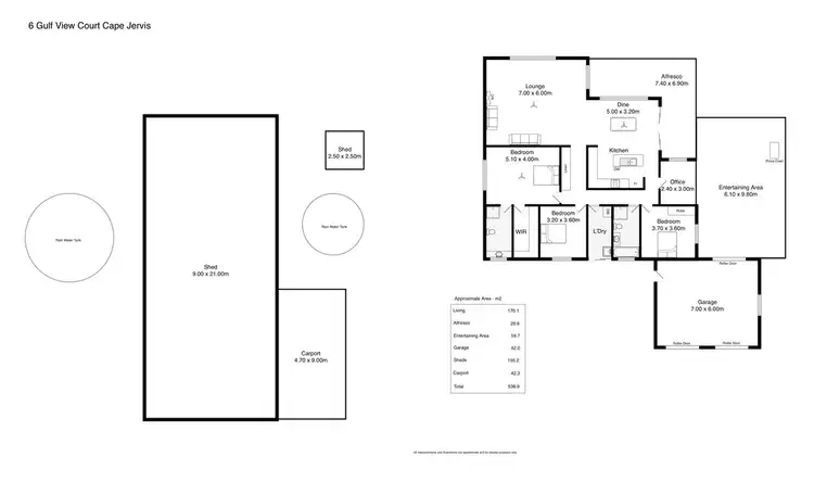 Floorplan of Homely house listing, 6 Gulf View Court, Cape Jervis SA 5204