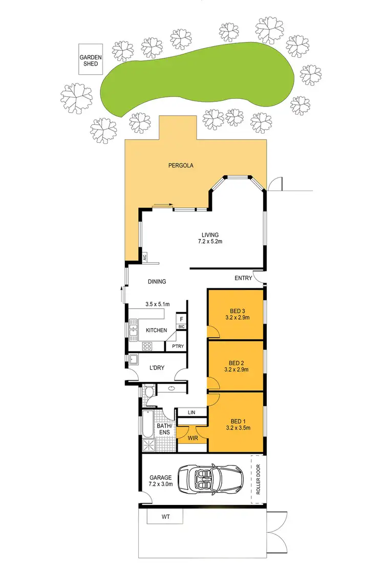 Floorplan of Homely house listing, 38 Beverley Grove, Encounter Bay SA 5211