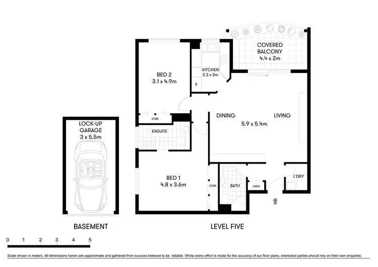 Floorplan of Homely apartment listing, 8/118 Wallis Street, Woollahra NSW 2025