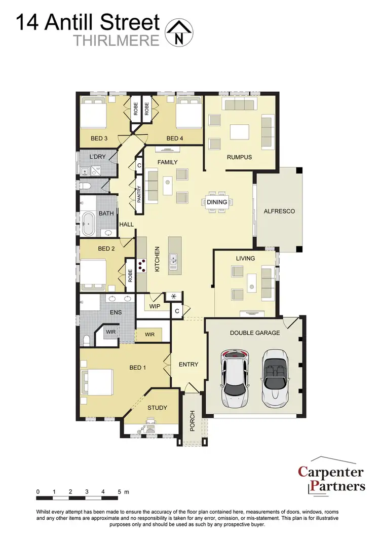 Floorplan of Homely house listing, 14 Antill Street, Thirlmere NSW 2572
