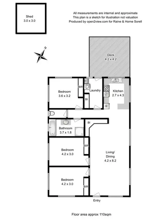 Floorplan of Homely house listing, 9 Carlton Beach Road, Dodges Ferry TAS 7173