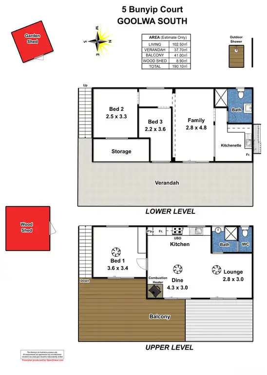 Floorplan of Homely house listing, 5 Bunyip Court, Goolwa South SA 5214