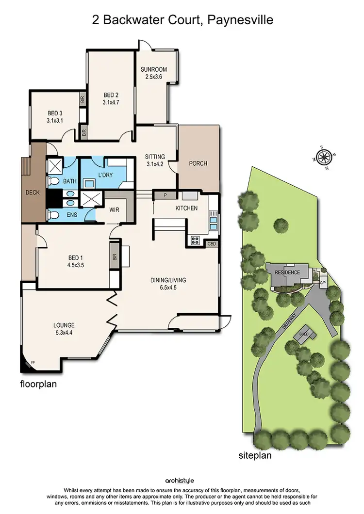 Floorplan of Homely house listing, 2 Backwater Court, Paynesville VIC 3880
