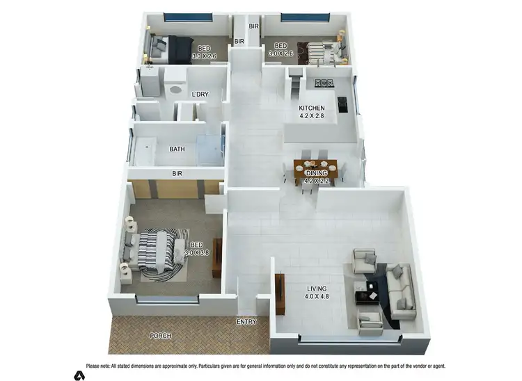 Floorplan of Homely house listing, 34 George Chudleigh Drive, Hallam VIC 3803