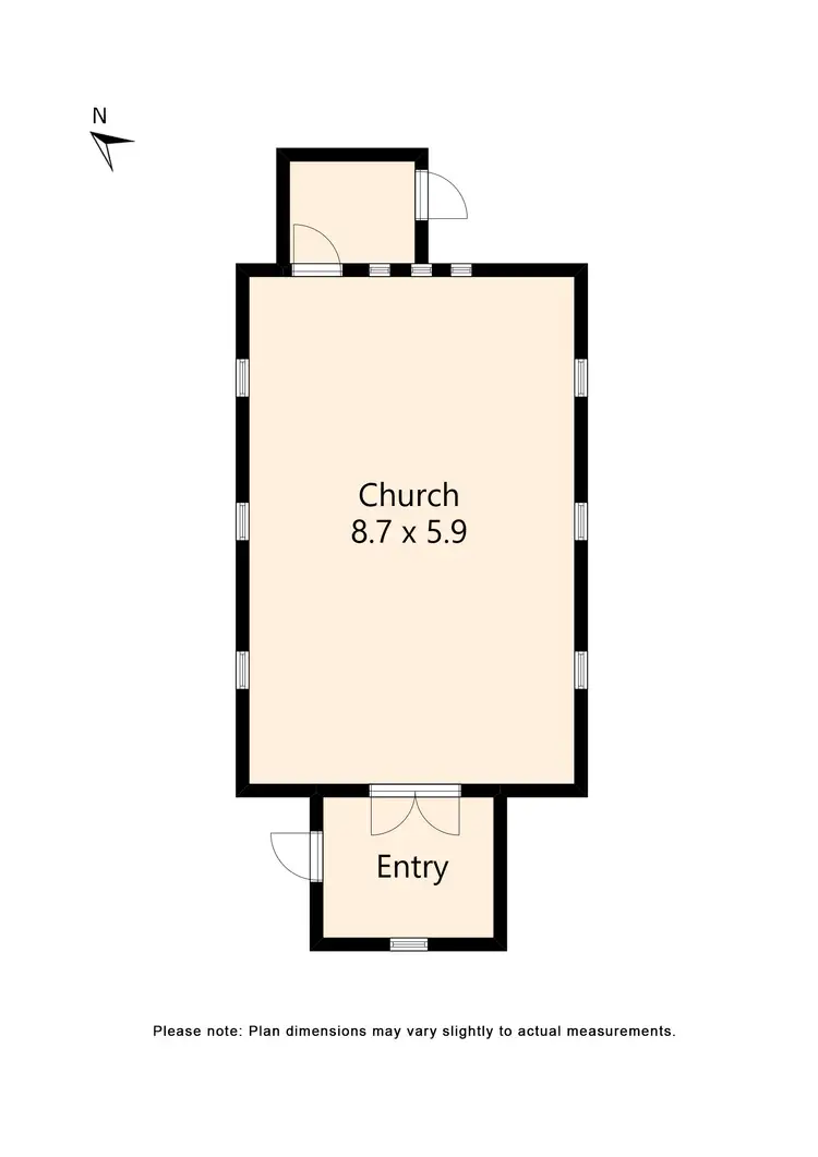 Floorplan of Homely house listing, 3512 Sunraysia Highway, Lexton VIC 3352