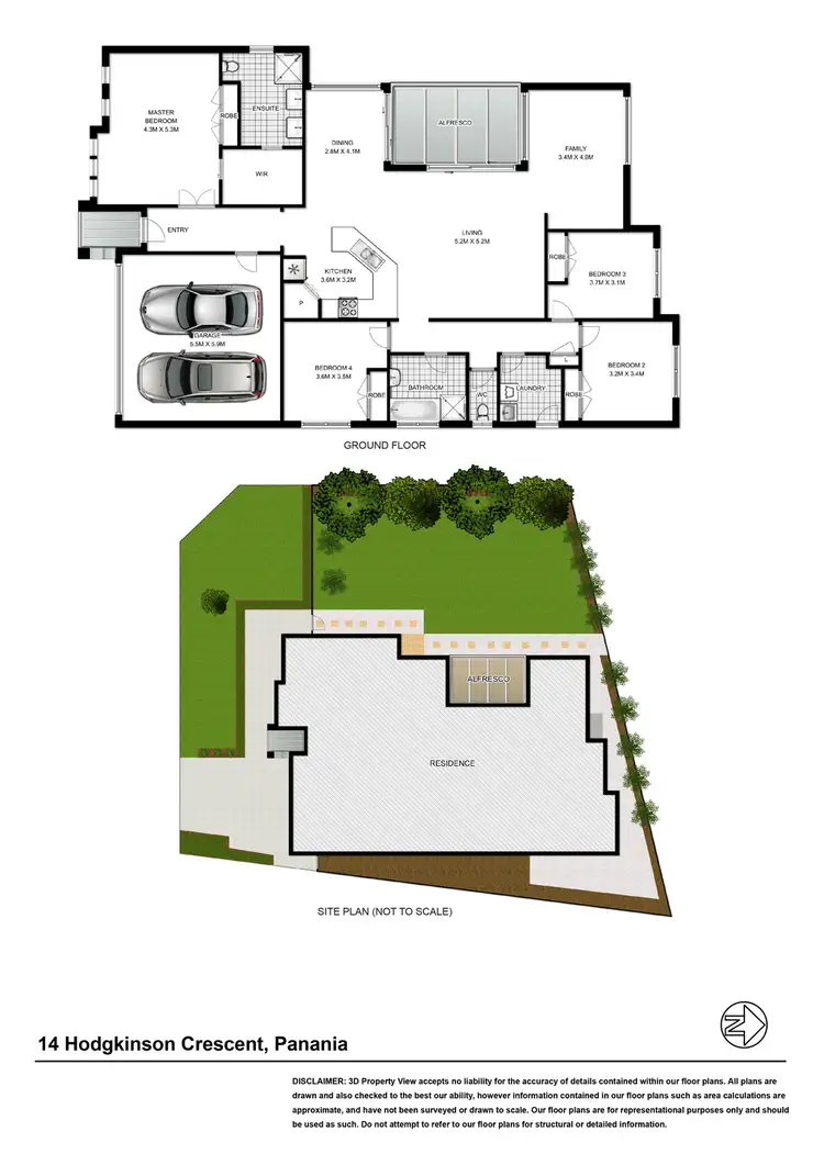 Floorplan of Homely house listing, 14 Hodgkinson Crescent, Panania NSW 2213