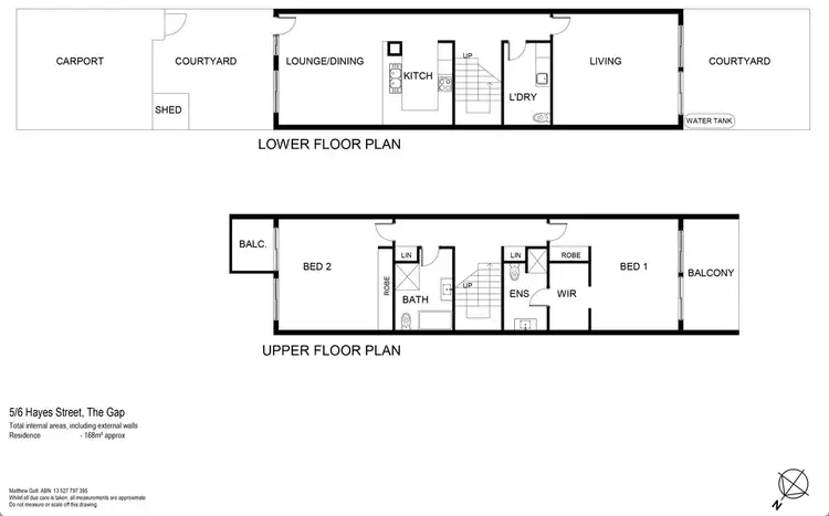 Floorplan of Homely townhouse listing, 5/6 Hayes Street, The Gap NT 870