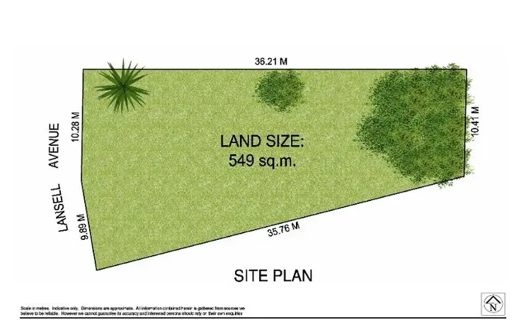 Floorplan of Homely land listing, 3 Lansell Avenue, Currumbin QLD 4223