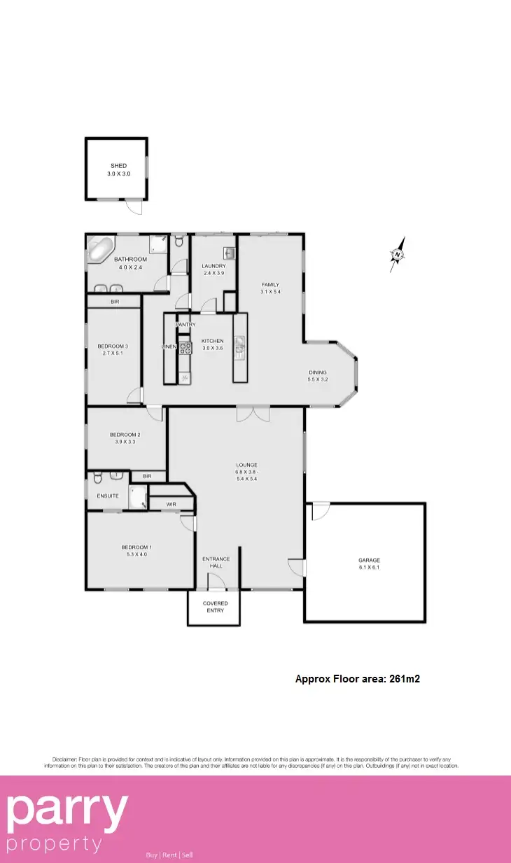 Floorplan of Homely house listing, 80 Mount Leslie Road, Prospect Vale TAS 7250