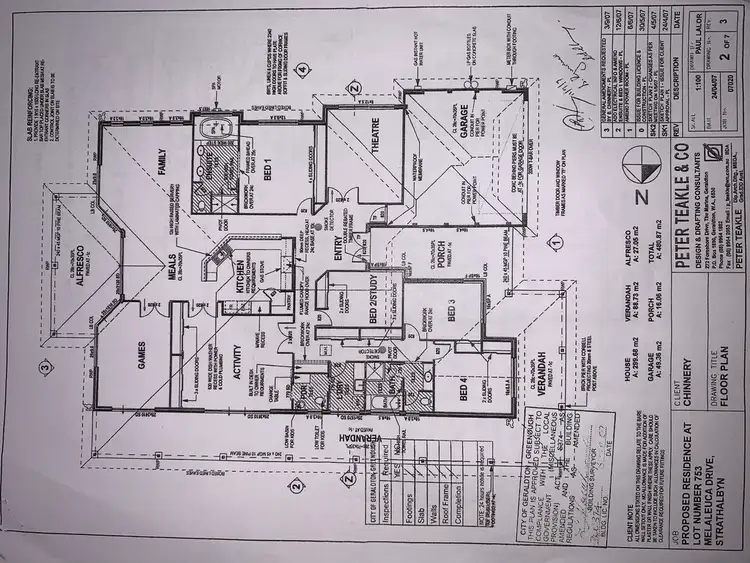 Floorplan of Homely house listing, 33 Melaleuca Drive, Woorree WA 6530