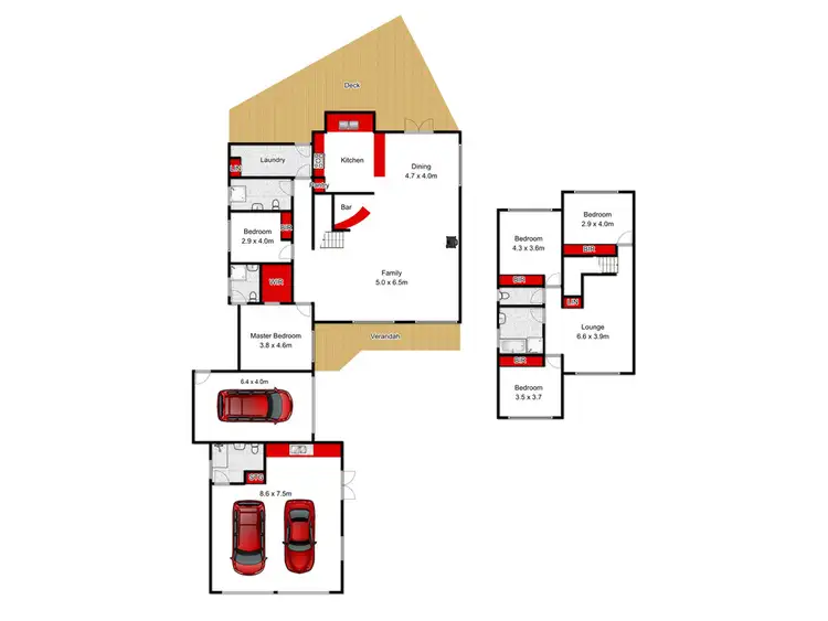 Floorplan of Homely house listing, 164 Lohr Avenue, Inverloch VIC 3996