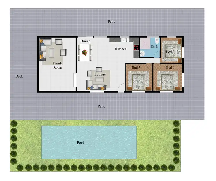 Floorplan of Homely house listing, 134 Toolakea Beach Road, Bluewater QLD 4818