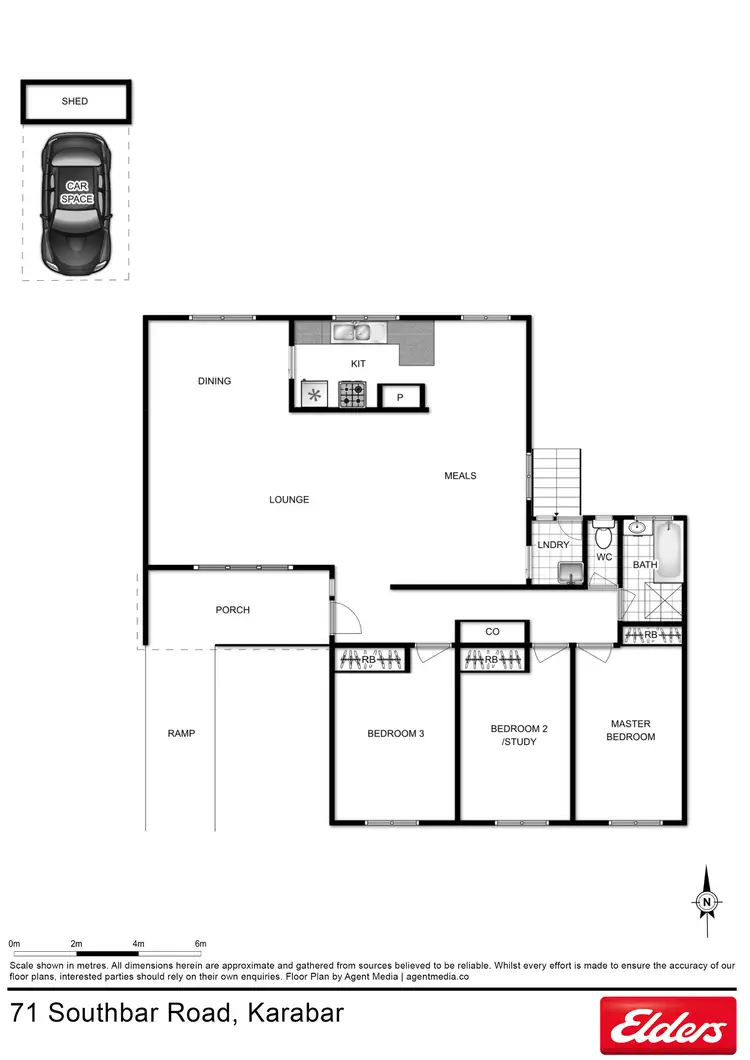 Floorplan of Homely house listing, 71 Southbar Road, Karabar NSW 2620