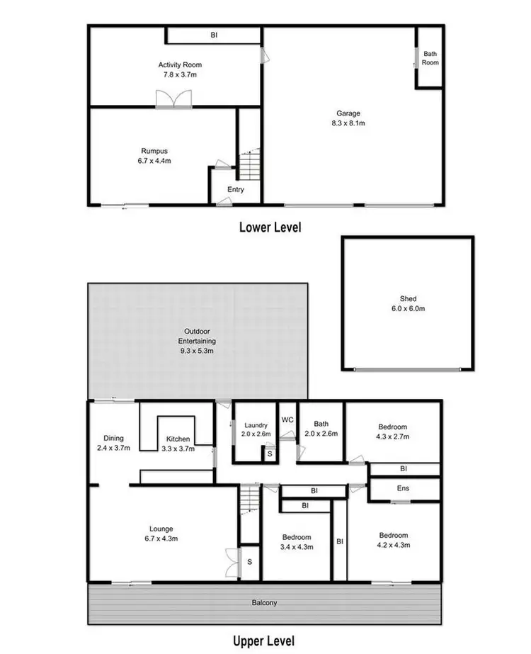 Floorplan of Homely house listing, 4 Merinda Drive, Ulverstone TAS 7315