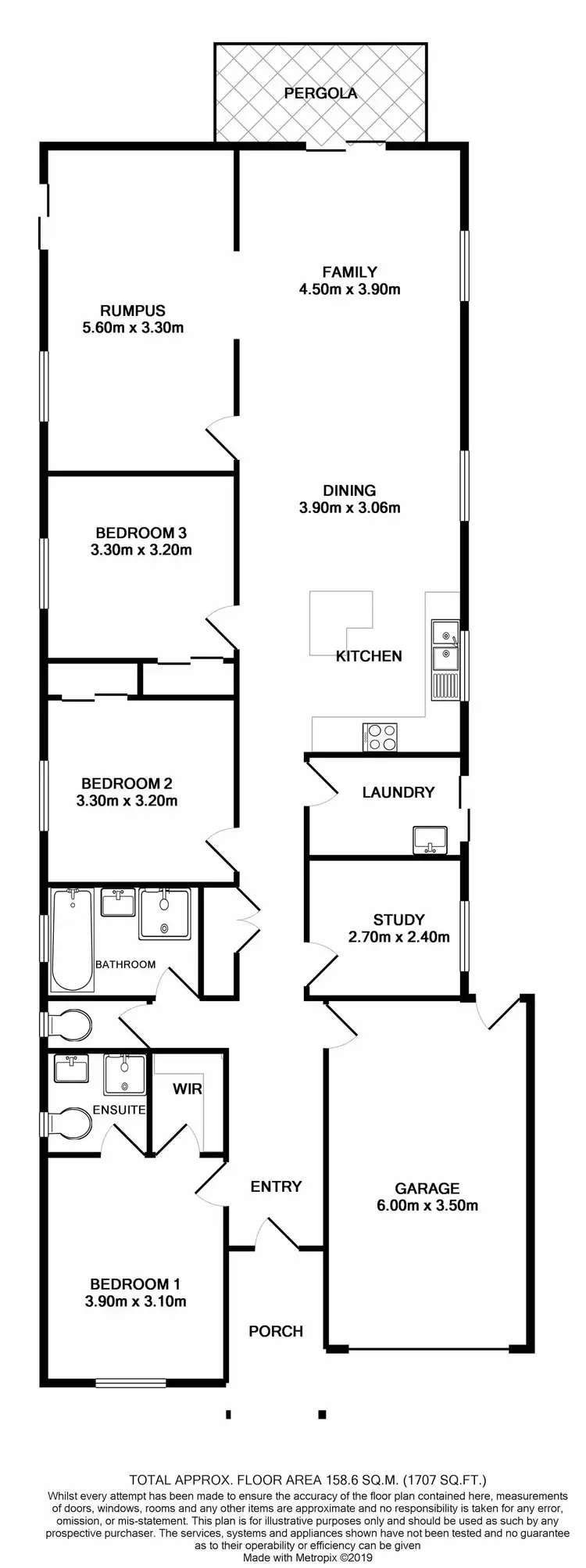 Floorplan of Homely house listing, 21 Westbury Way, Lyndhurst VIC 3975